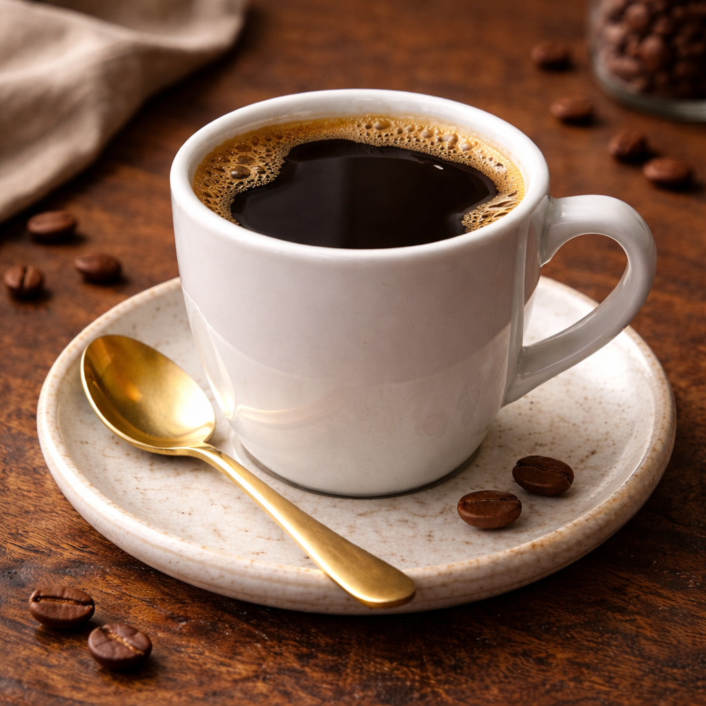 Hot Long Black Kopi Sejiwa